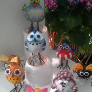 Das Blümchen - Blumen und Mehr: Blumen, Topfpflanzen, Geschenkartikel, Duftkerzen, Raumdüfte, dekorierte Blumenstöcke: Geschenk-Ideen Tier-Figuren aus Metall