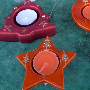 Das Blümchen - Blumen und Mehr: Blumen, Topfpflanzen, Geschenkartikel, Duftkerzen, Raumdüfte, dekorierte Blumenstöcke: eihnachtliche Accessoires sternförmige Teelichthalter