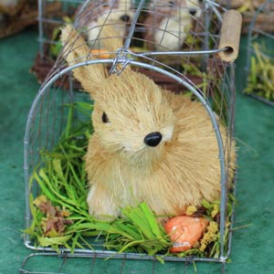 Das Blümchen - Blumen und Mehr: Blumen, Topfpflanzen, Geschenkartikel, Duftkerzen, Raumdüfte, dekorierte Blumenstöcke: Ostern Oster-Geschenk Hasen-Figur